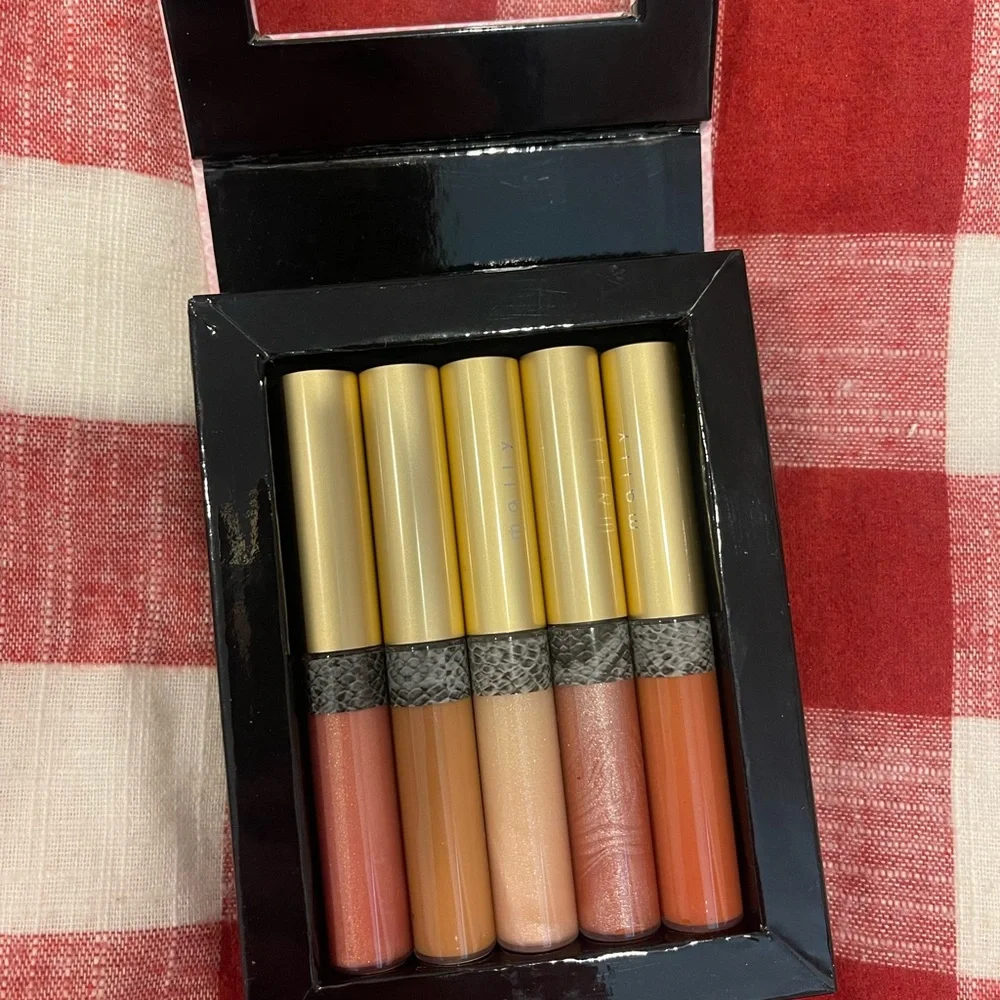 Mally Beauty High Shine Mini Lipgloss 5-piece Set NEW
